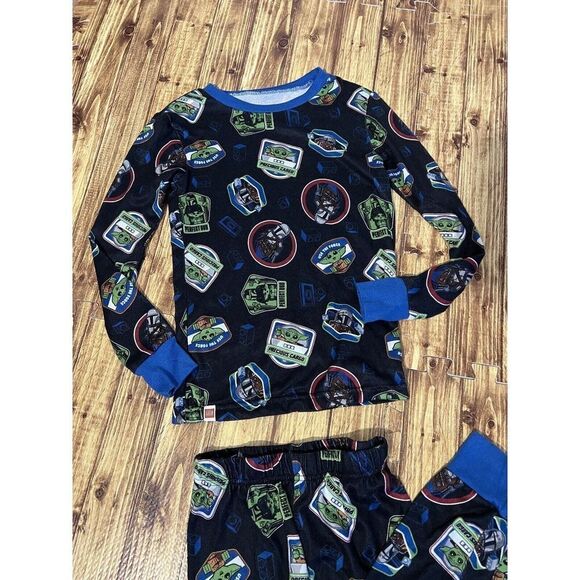 Lego Star Wars Pajama Set Mandalorian Precious Cargo Kids - Picture 4 of 7
